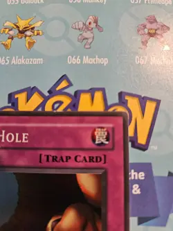 Trap Hole LOB-058 The Legend of Blue Eyes White Dragon 1st Edition card - Image 4