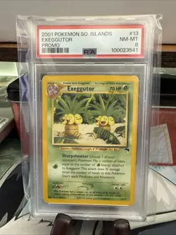 PSA 8 NM-MT Exeggutor Southern Islands Promo Pokemon Card 13/18 - Image 1