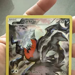 Pokemon TCG Darkrai EX XY114 Black Star Promo Holo Full Art LP - Image 3