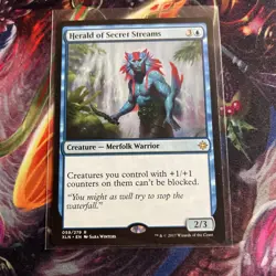 Herald of Secret Streams NM English Magic the Gathering MTG Ixalan - Image 1