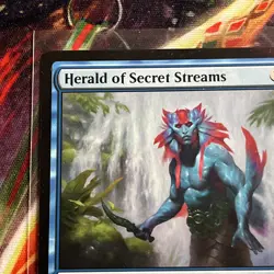 Herald of Secret Streams NM English Magic the Gathering MTG Ixalan - Image 2