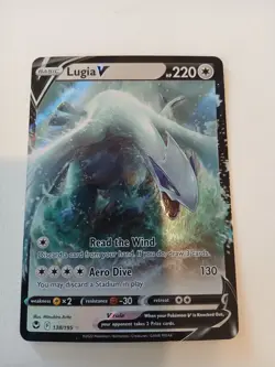 The Pokemon Company Lugia V Pokemon TCG Silver Tempest Ultra Rare Holo 138/195 - Image 1