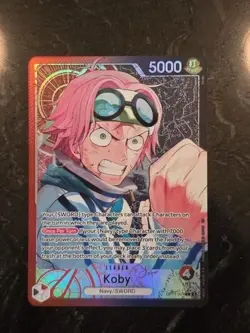 One Piece English - Koby - Alt Art - OP11-001 - L - NM - Image 1