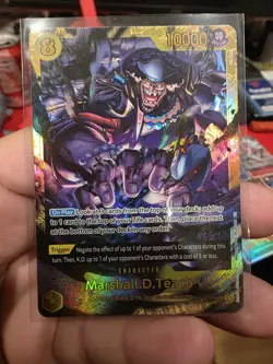 Marshall.D.Teach SEC op16-119 The time of battle ONE PIECE TCG OP-16 - Image 1