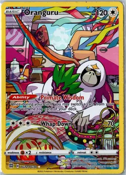 Pokemon Card - Oranguru Brilliant Stars Trainer Gallery TG12/TG30 Holo HP - Image 1