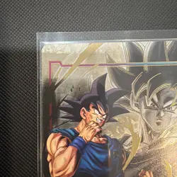 Dragon Ball Super Card Game Fusion World Son Goku Gold Energy Marker E-64 Promo - Image 2