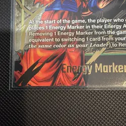 Dragon Ball Super Card Game Fusion World Son Goku Gold Energy Marker E-64 Promo - Image 5