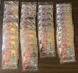 SDCC 2013 Power Rangers Red Green Mighty Morphin Card Game Promo P-189 LOT of 33 - Image 1