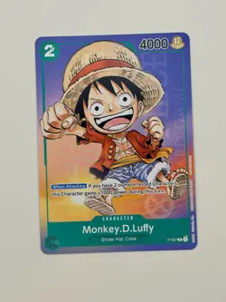 Monkey.D.Luffy (Anime Expo 2023) One Piece Promotion Cards (OP-PR) NM Mint - Image 1