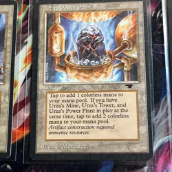 Magic the Gathering, Lot of 3 Urza's Tower, Antiquities Edition, MTG - LP+ - Image 3
