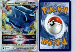 Pokemon Card - Origin Forme Dialga VSTAR Astral Radiance 114/189 Holo MP - Image 3