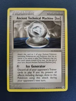 Pokemon Card Ancient Technical Machine (Ice) 84/101 EX Hidden Legends Uncommon - Image 1
