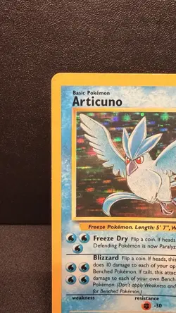 Articuno Fossil 2/62 - Unlimited Holo Rare Card - Pokemon Card TCG - LP/MP - Image 5