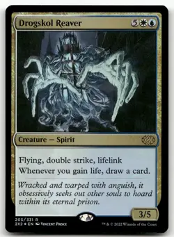 Drogskol Reaver #205 (Foil) (NM) Double Masters 2022 2X2 Magic MTG - Image 1