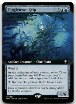 Tangletrove Kelp (Extended Art) #334 (NM) Murders Karlov Manor MKC Magic MTG - Image 1