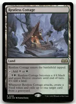 Restless Cottage #258 (NM) Wilds of Eldraine WOE Magic MTG - Image 1
