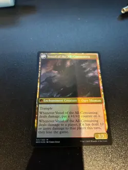 FOIL NM ​Hidetsugu Consumes All /Vessel of the All-Consuming Kamigawa Neon - Image 2