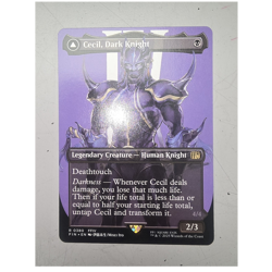 MTG - FIN - Cecil, Dark Knight / Cecil, Redeemed Paladin #380 - NF NM/M - Image 1