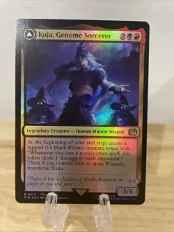 MTG Kuja, Genome Sorcerer / Trance Kuja, Fate Defied #0232 Final Fantasy NM/M - Image 1