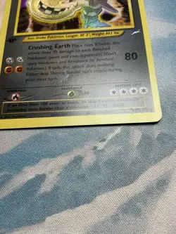 Pokemon Shining Steelix 1st Edition Neo Destiny 112/105 MP Free Shipping - Image 4