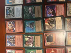 MTG Vintage Lot - Castle Sengir, Withered Wretch, Peregrine Drake, Old Frame - Image 3