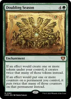 Doubling Season -Foil Near Mint MTG Commander Masters - Image 1