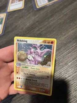 Nintendo Pokemon TCG Nidoking 8/112 Holo Rare FireRed & LeafGreen English 120 HP - Image 5