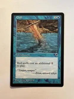 Chill - MTG Tempest - NM - Image 1