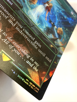 MTG Aerith's Curaga Magic (Rainbow Foil) Secret Lair Final Fantasy 1872 LP - NM - Image 3