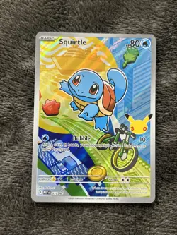 Pokemon TCG 30th Anniversary (2026) #039 Squirtle Promo Holo - Image 1