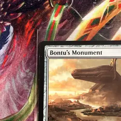 MTG 1X Bontu's Monument X1 Amonkhet Magic - LP+ - Image 2