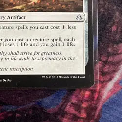 MTG 1X Bontu's Monument X1 Amonkhet Magic - LP+ - Image 4