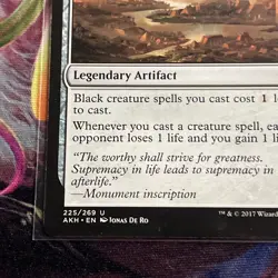 MTG 1X Bontu's Monument X1 Amonkhet Magic - LP+ - Image 5