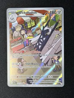 Archaludon 155/142 Pokemon Sv07: Stellar Crown Near Mint - Image 1