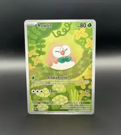 Rowlet 090/088 Holo Illustration Rare ME03: Perfect Order Pokemon Near Mint NM - Image 1