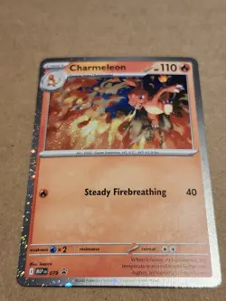 Charmeleon MEP 079 Cosmos Holo Mega Evolution Promo Pokemon NM E - Image 1