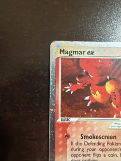 Magmar EX 100/109 Pokemon TCG Ruby & Sapphire HP/DMG - Image 2