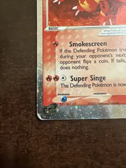 Magmar EX 100/109 Pokemon TCG Ruby & Sapphire HP/DMG - Image 5