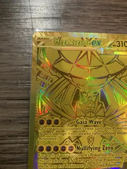 2026 Pokemon Perfect Order Mega Zygarde Ex Gold 124/088 Hyper Rare NM/Mint - Image 2