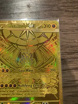 2026 Pokemon Perfect Order Mega Zygarde Ex Gold 124/088 Hyper Rare NM/Mint - Image 3