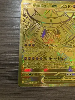 2026 Pokemon Perfect Order Mega Zygarde Ex Gold 124/088 Hyper Rare NM/Mint - Image 5