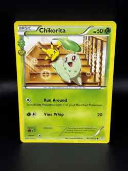 Chikorita Generations RC1/RC32 Radiant Collection Pokemon Mp Lp - Image 3