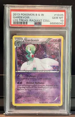2013 POKEMON B&W LEGEND TREASURES RADIANT COLL #RC10 GARDEVOIR PSA 10 - Image 1