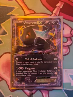 Pokemon TCG - Umbreon EX #55/124 - Fates Collide (Excellent Condition) - Image 1
