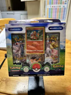 Pokemon GO Pin Collection Box Charmander Brand New And sealed - Image 2