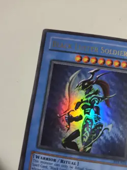 YuGiOh Black Luster Soldier SYE-024 Unlimited Edition Ultra Rare Yugi Konami - Image 5