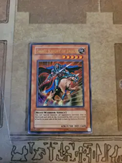 YUGIOH GHOST KNIGHT OF JACKAL DR2-EN184 ULTRA UNLIMITED ED MP - Image 2