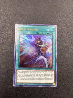 Yu-Gi-Oh! Soul Servant LED6-EN003 1st Edition Ultra Rare Foil Spell - A6 - Image 1