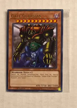 Gate Guardian MAZE-EN035 Maze of Memories Ultra Rare NM Yu-Gi-Oh - Image 1