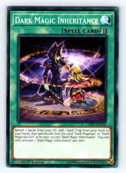 Yugioh Dark Magic Inheritance LEDD-ENA18 Common - NM 💎 - Image 1